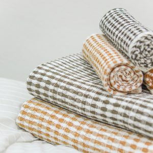 Plaid Cotton Towel